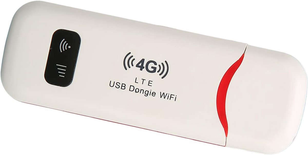 Draagbare 4G LTE USB WiFi Hotspot Router met Simkaartslot - Internet Delen voor 10 Gebruikers