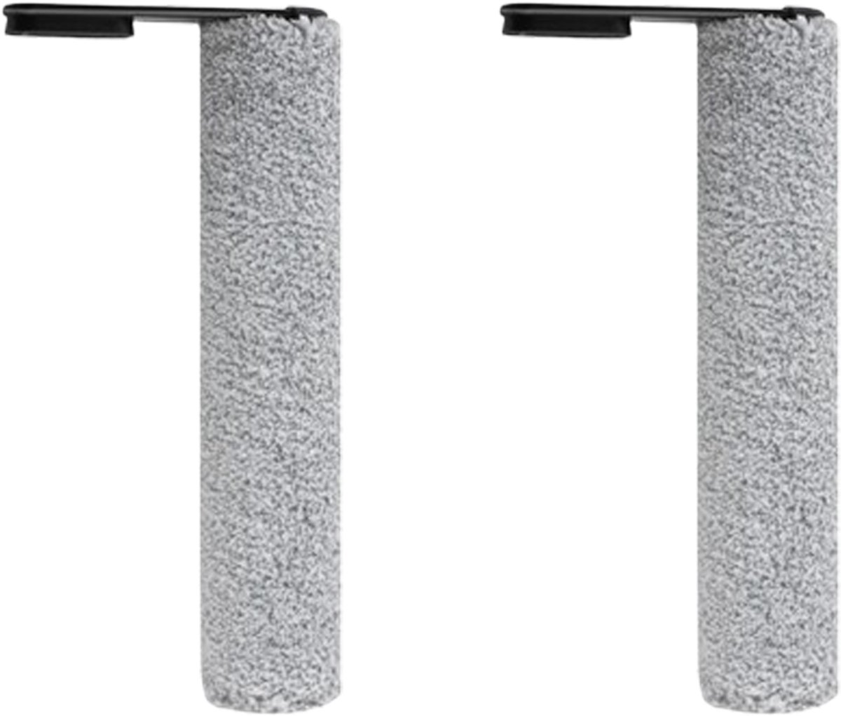 2x Borstelrol - reserveonderdelen geschikt voor Tineco FLOOR ONE S7 PRO - FLOOR ONE S6 - FLOOR ONE SWITCH S6 - FLOOR ONE SWITCH S7 - FLOOR ONE S7 COMBO - FLOOR ONE S7 FLASHDRY Stretch draadloze nat- en droogzuiger - draadloze stofzuiger