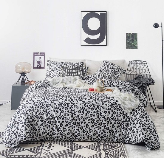 Beddengoedset van 100% katoen, lange katoenen beddengoedsets