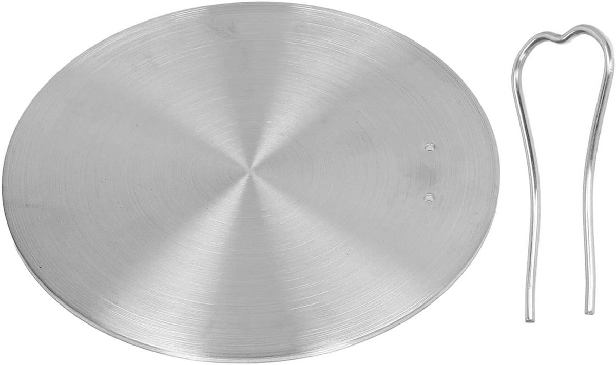 Inductie Adapter Plaat RVS - Warmteverdeler voor Kookplaten (17,5 cm)