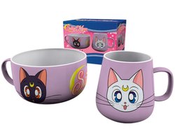 Sailor Moon Luna & Artemis Mokken set meerkleurig Keramiek -