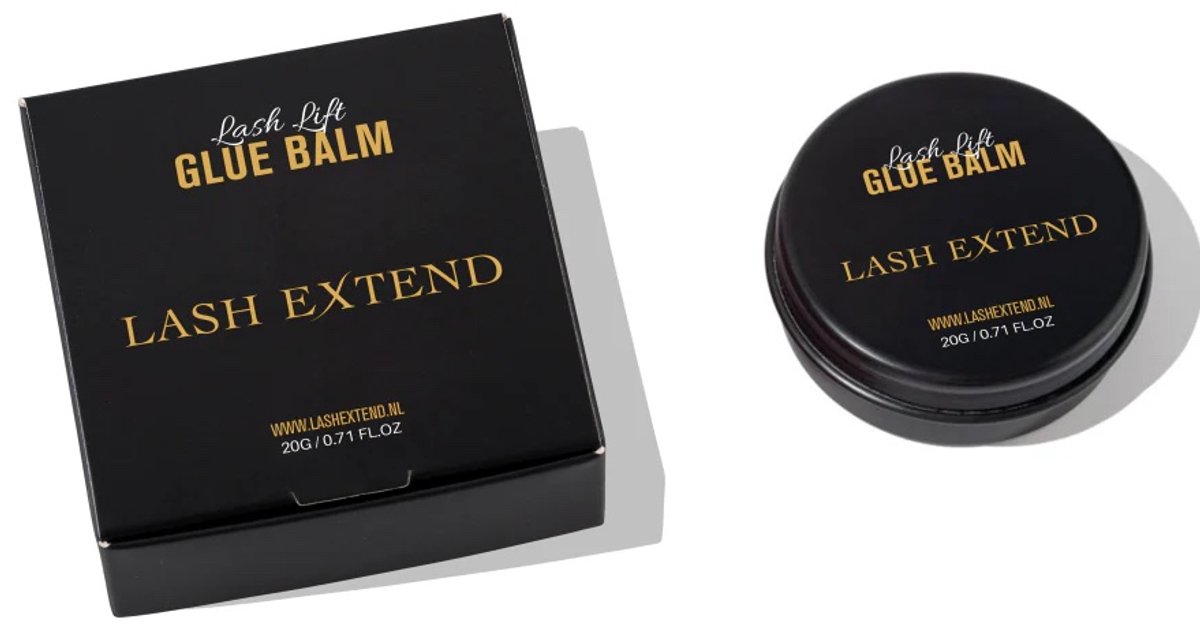 Lifting Balm 20g voor wimpers en wenkbrauwen Lash eXtend - voedend, hydraterend en met milde kokosgeur