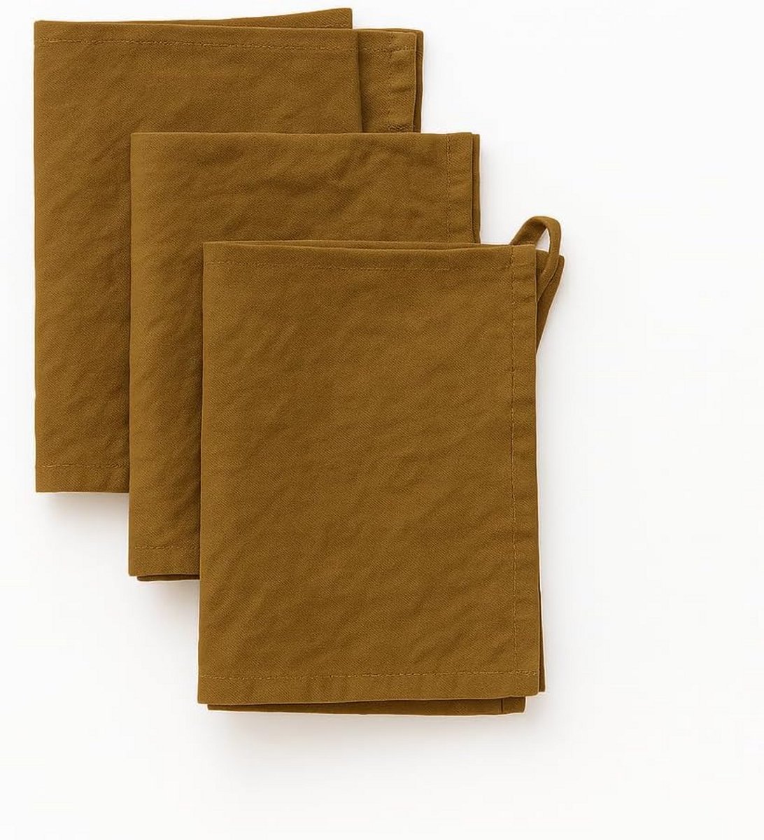 Set van 3 Theedoeken 100% Linnen Absorberend Keukentextiel 45x65 cm