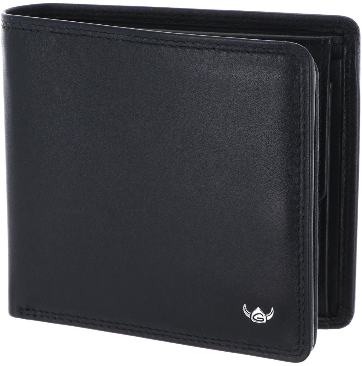 Golden Head Leren portemonnee Polo RFID Protect Scheintasche 1134 Schwarz zwart