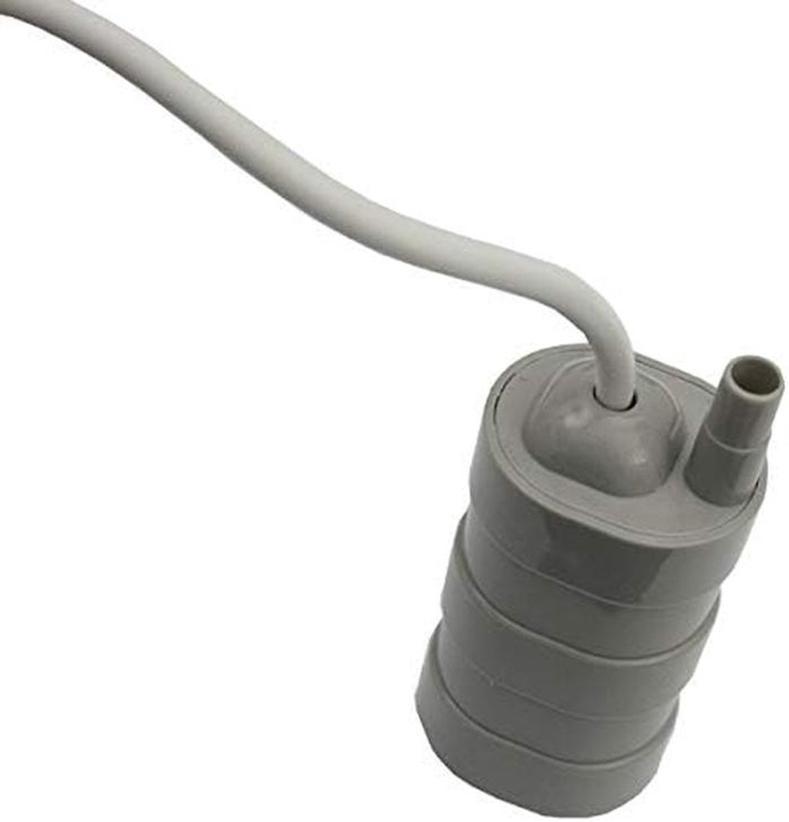 Dompelpomp Waterpomp - Vloeistofpomp Elektrisch - Camper Caravan Boot - 12 Volt Aansluiting - 15 Liter Per Minuut - Grijs