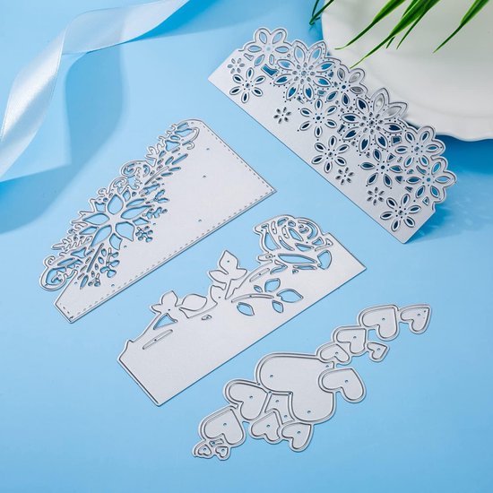 Carpeta De Relieve 3d Briartw Para Scrapbooking 16x11.5 Cm Carpeta De