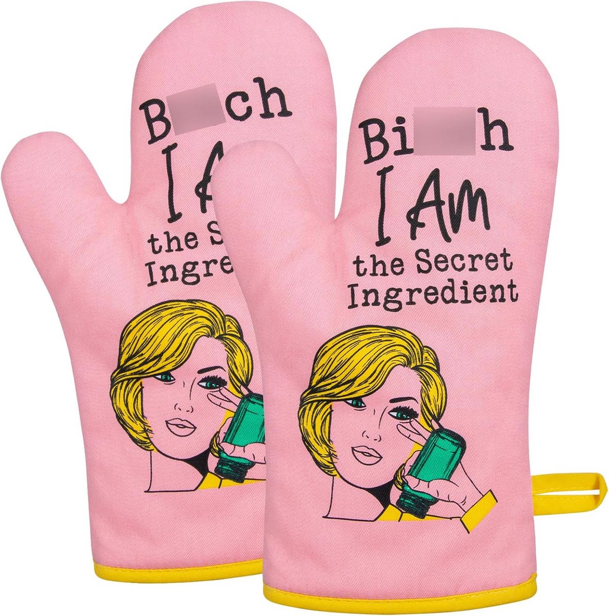 Grappige Ovenwant Roze Keukencadeau voor Koken en Bakken
