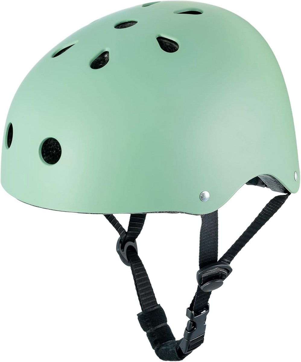 Kinderfietshelm voor kinderen - Maat XS/S - Amandelgroen