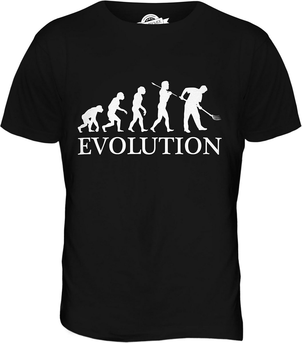 Heren T-shirt Tuinier Evolutie - Grappig Kledingstuk voor Groene Vingers