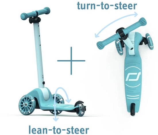Kinderkraft Freely Step – Lichtgewicht (3,5 Kg), Draaglast 100 Kg, Snel Inklapbaar, Vanaf 3 Jaar