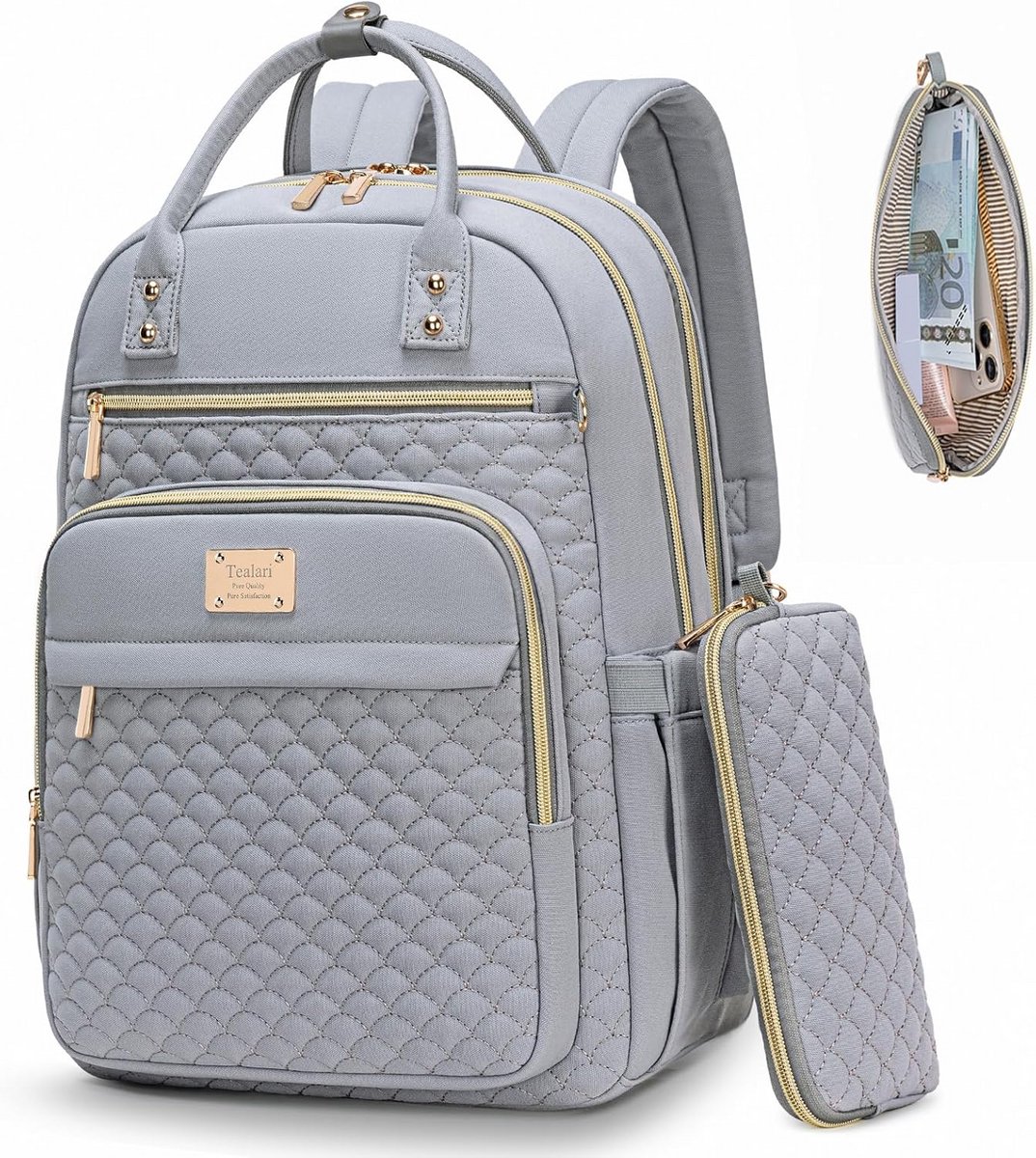 Waterdichte Laptop Rugzak voor Dames 15.6 Inch - Reizen en Werk
