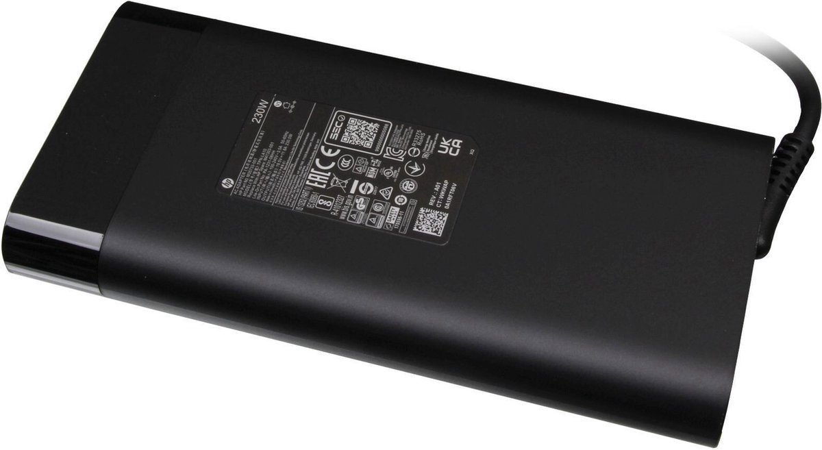 HP 903310-800 oplader 230W - afgerond