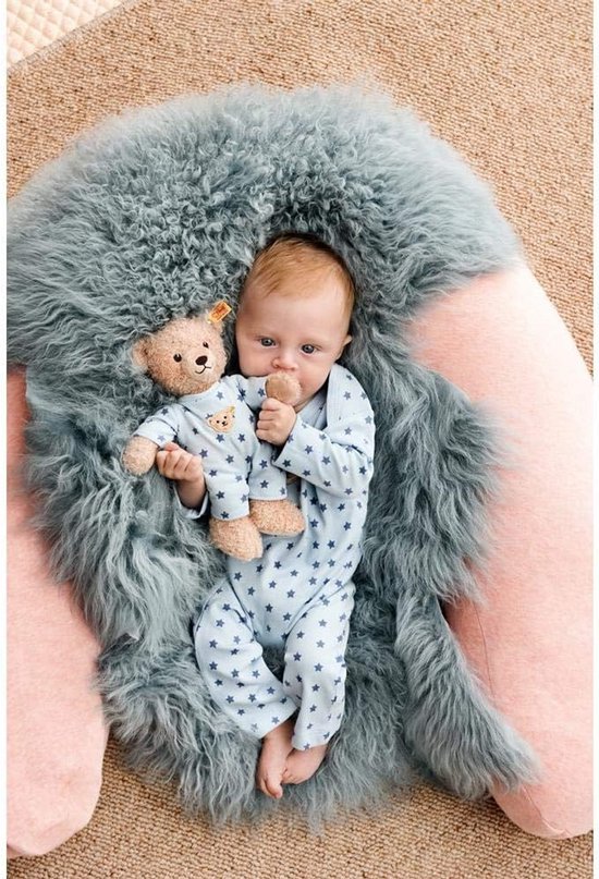 Knuffelbeer Baby Jongen met Pyjama 25 cm Zachte Pluche voor Baby's — afbeelding 3