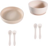 Sproudsy Serviesset Serene - Kinderservies - Kraamcadeau - Baby - 4-delig - Ivory