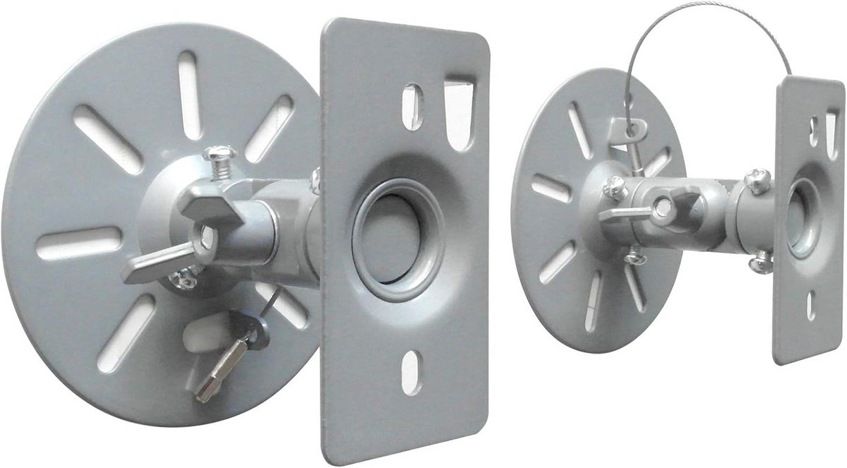 2 Stuks Universele Luidspreker Muurbeugels - Kantelbaar & Draaibaar - Max 15 kg Draagvermogen