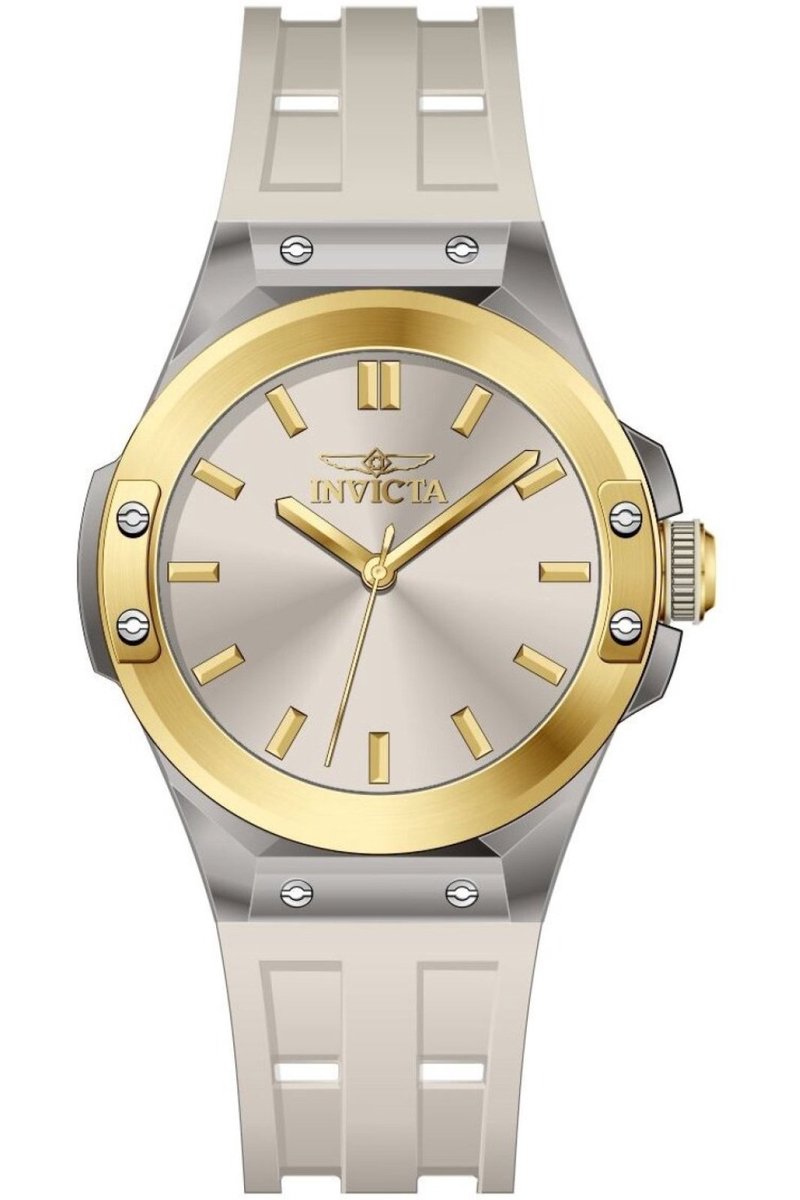 Invicta Sea Base 50014 Heren Horloge - Waterdicht - Analoog - Quartz Uurwerk - Plastic met zilveren Wijzerplaat - 45mm