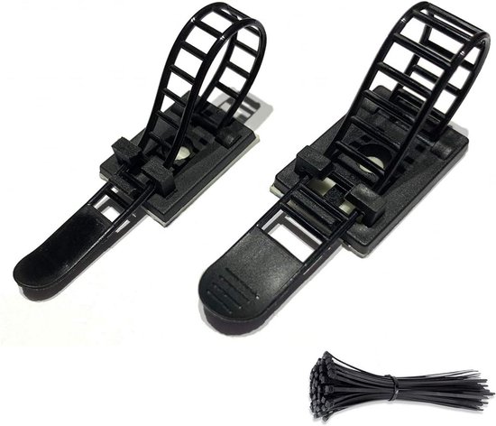 24 Stuks Kabelkammen Voor Pc-kabels – Set Met 6-pins, 8-pins & 24-pins – Voor Nette Kabelgeleiding In Computers, PE-materiaal, Zwart