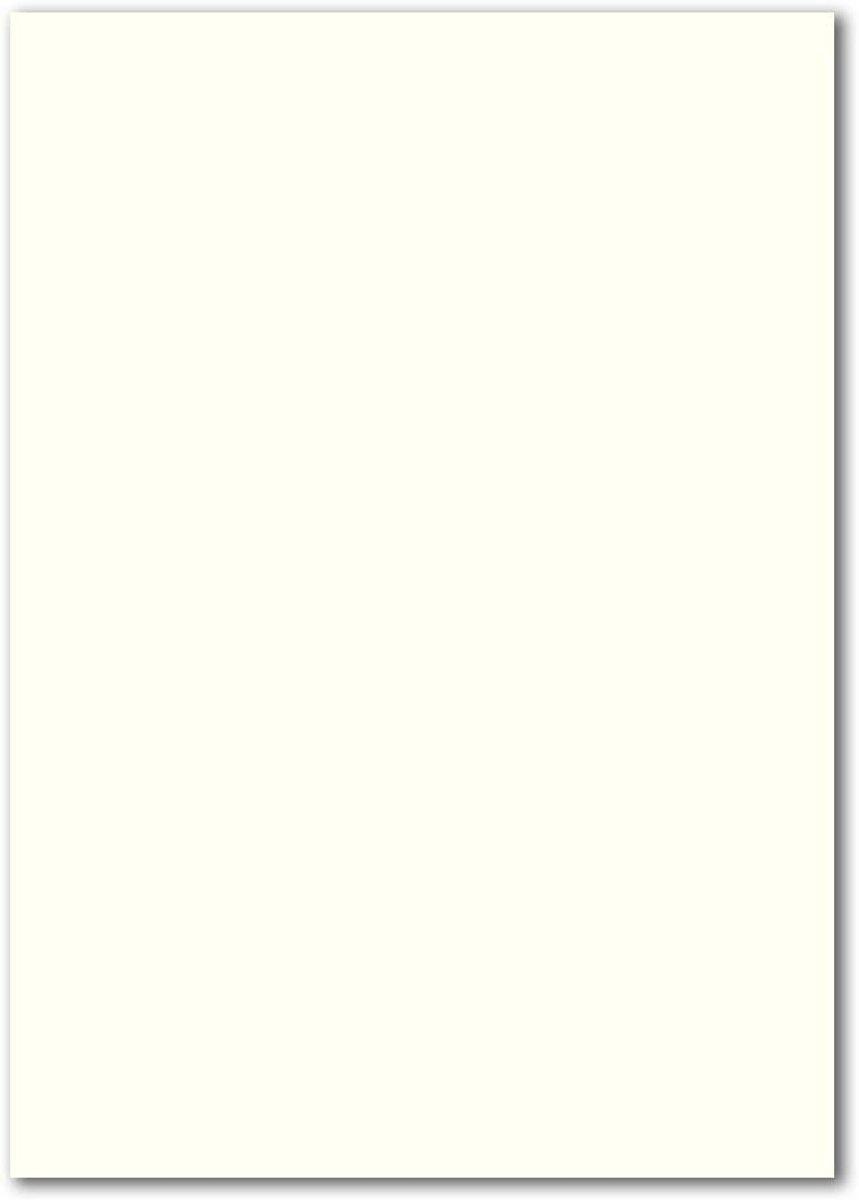 150 Vel Natuurwit Karton DIN A4 - 240 g/m² - Zwaar Papier voor Knutselen en Printen