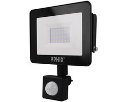 YPHIX LED Schijnwerper met bewegingsmelder Pro 10W 3000K IP67 - Buitenlamp met bewegingssensor
