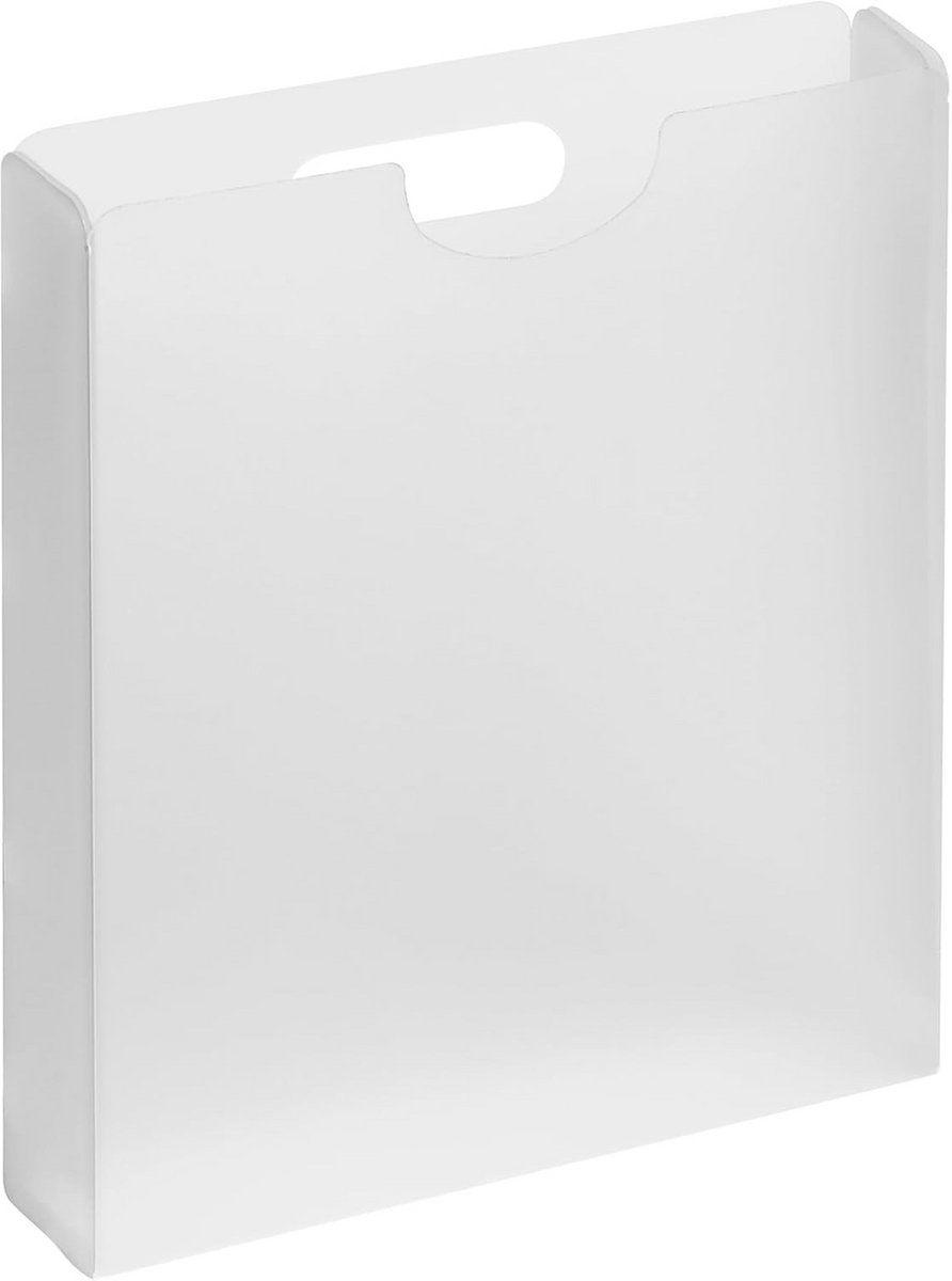 Schoolschriftdoos A4 PP Transparant – Stevige Opbergdoos voor Schoolspullen