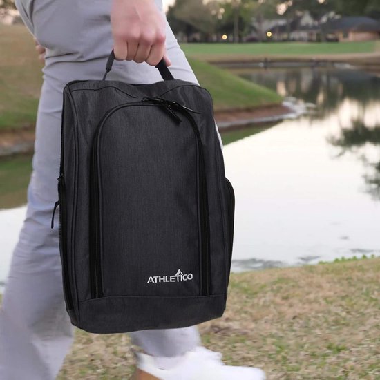 Stevige Golfschoen Tas met Ventilatie en Buitenvak voor Golfaccessoires van Merkloos — afbeelding 5