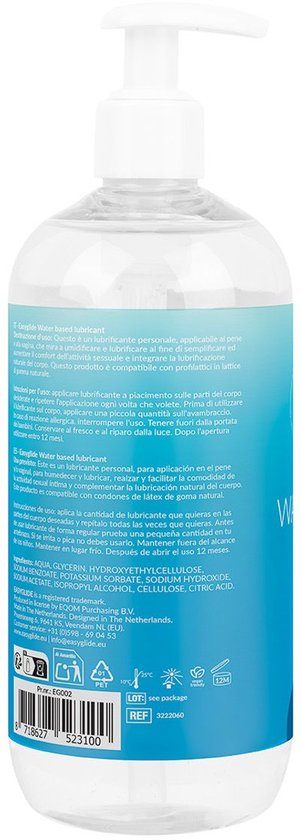 EasyGlide - Waterbasis Glijmiddel - 500 ml