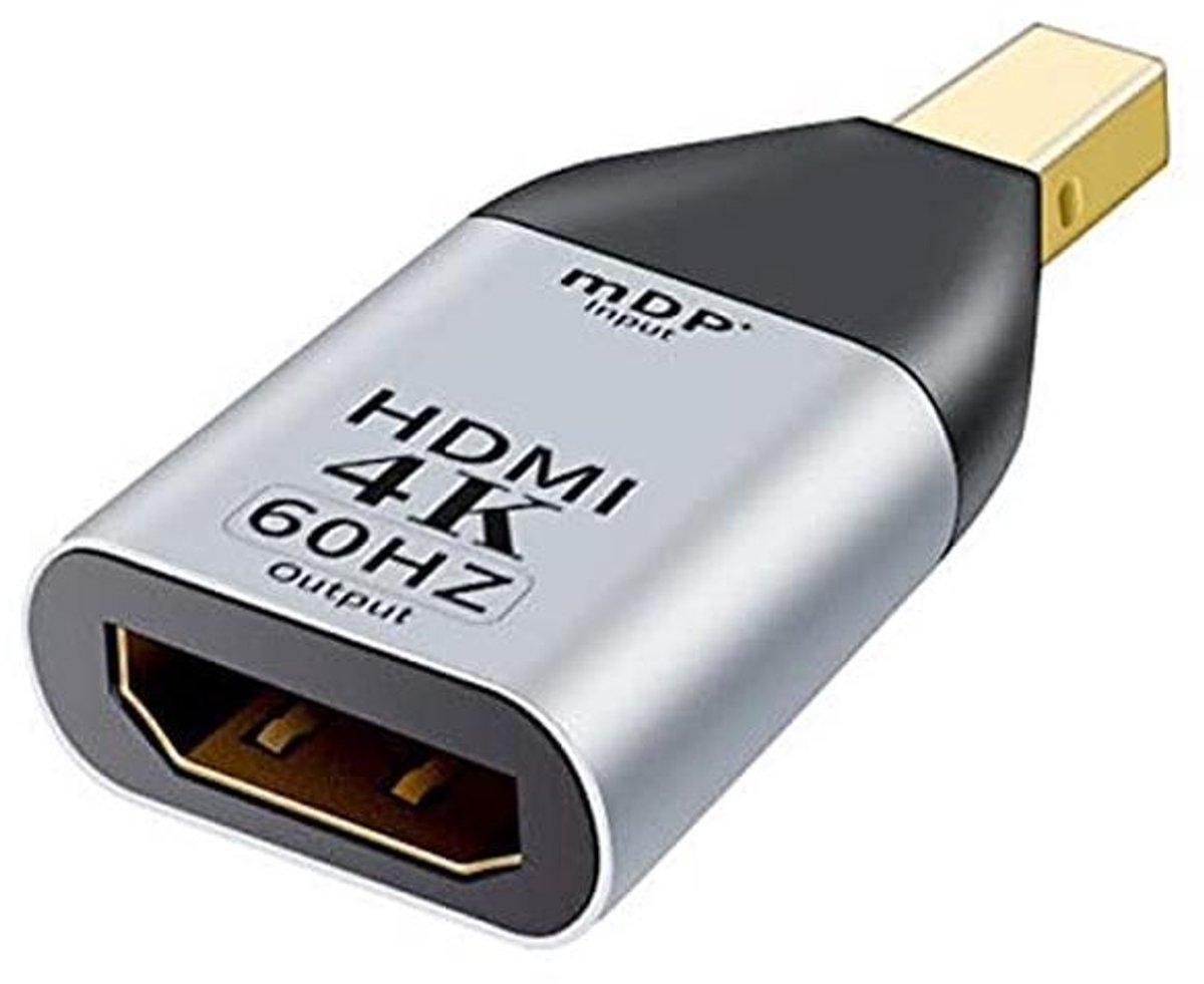 Mini DisplayPort naar HDMI Converter Adapter - 4K @60Hz Ultra HD