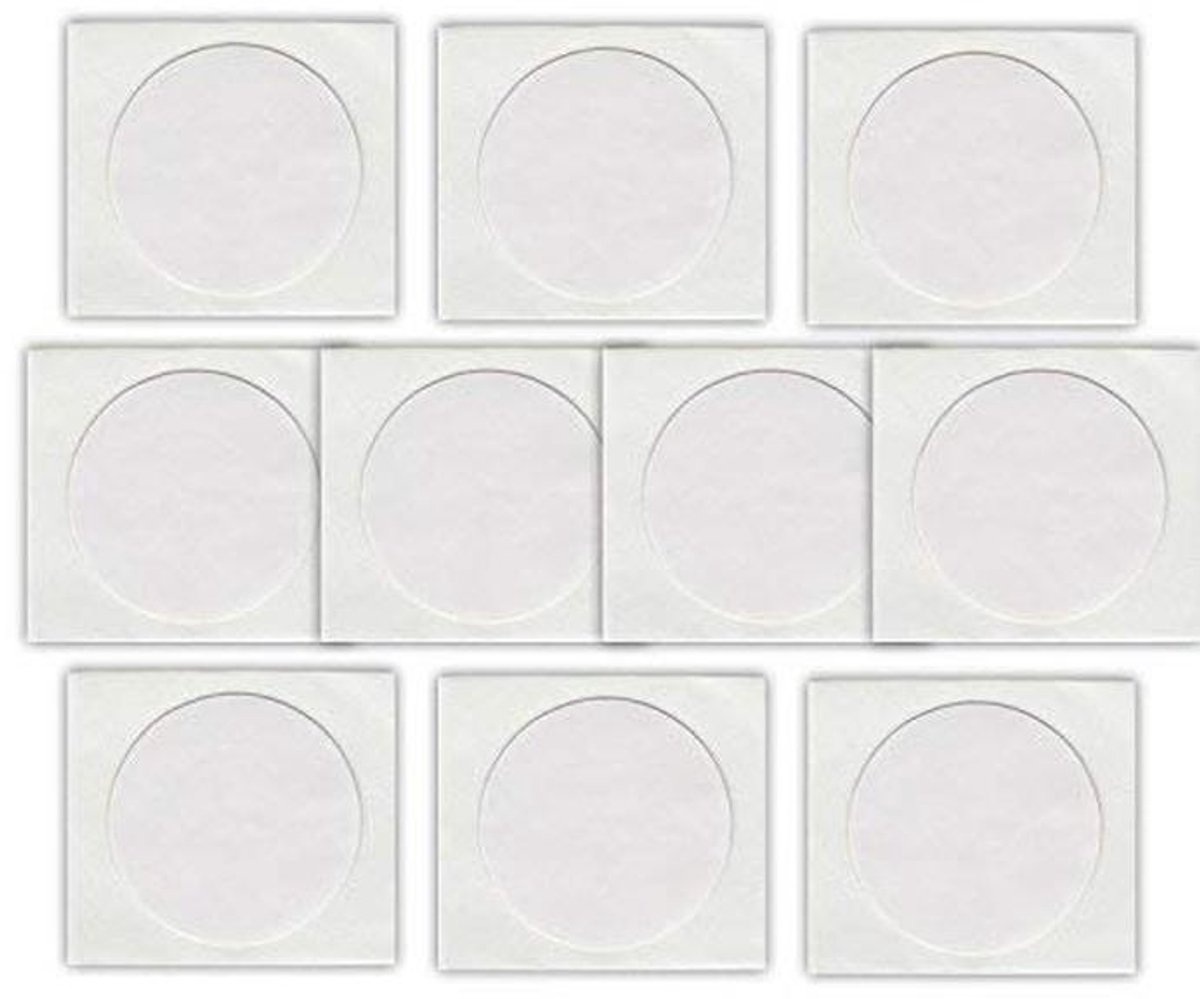 Ronde NFC-Tag Sticker 30mm - Geschikt voor Android en iOS (10 Stuks)