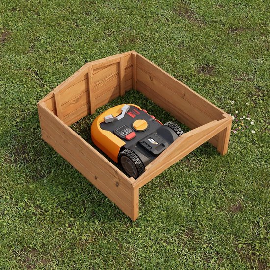 Houten Garage voor Robotmaaier - Weerbestendige Carport — afbeelding 4