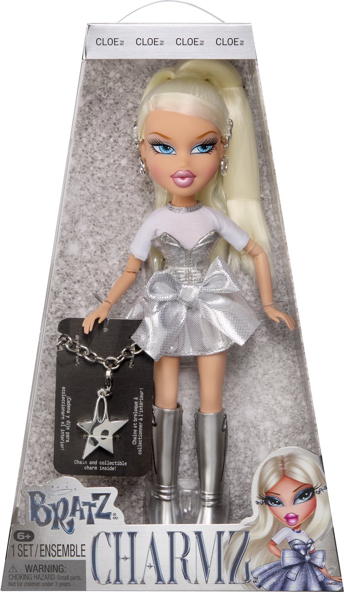 MGA Bratz Charmz modepop Cloe met bedelarmband en accessoires. — afbeelding 5