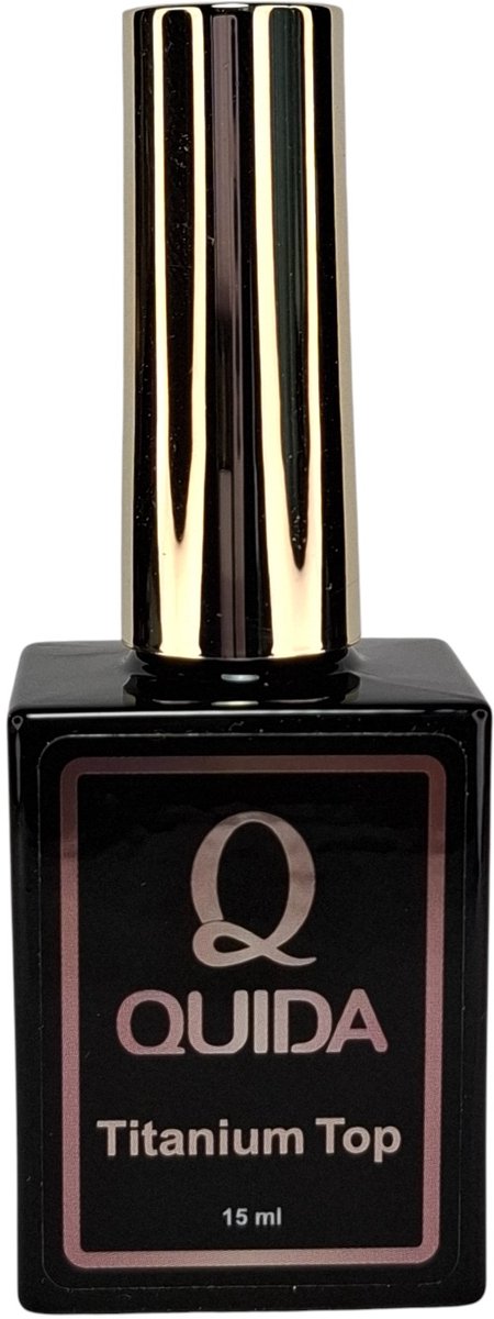 quida gelpolish titanium top no wipe topgel 15ml
