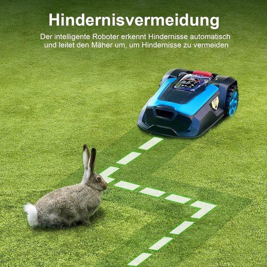 Slimme Robotmaaier Automatische Grasmaaier met Bluetooth & - Slimme - €2.250,00