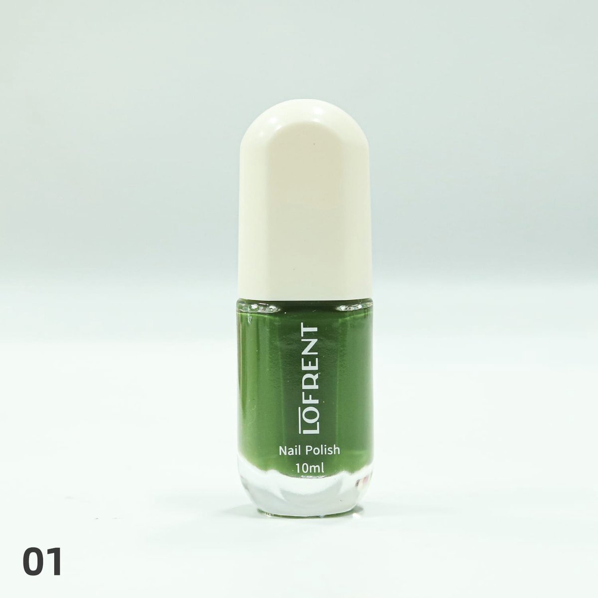 Halal Waterdoorlatend Nagellak-Olijfgroen