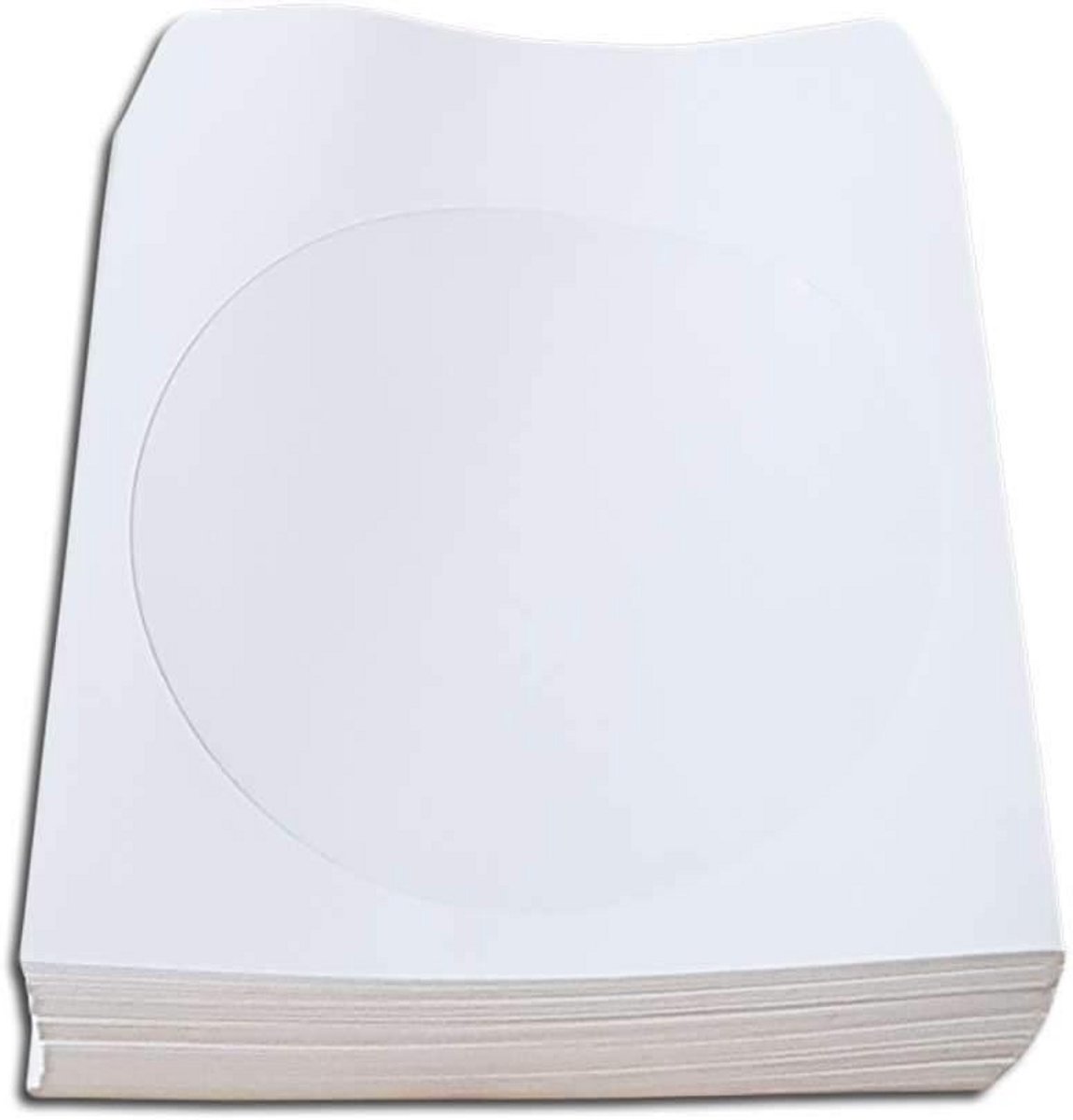CD papieren hoesjes met klep - 100 stuks