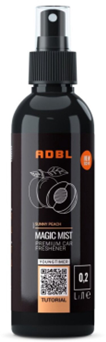 ADBL - Magic Mist - Sunny Peach CarAirfreshner 200 ml.
