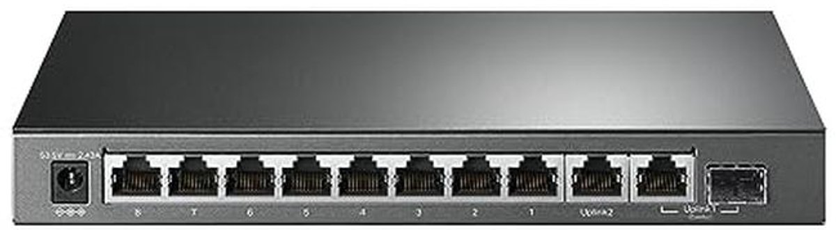 Gigabit PoE Switch met 8 PoE+ Poorten en 2 Uplink Poorten - Plug & Play, Uitbreidingsmogelijkheden, Prioriteit en Isolatiemodus