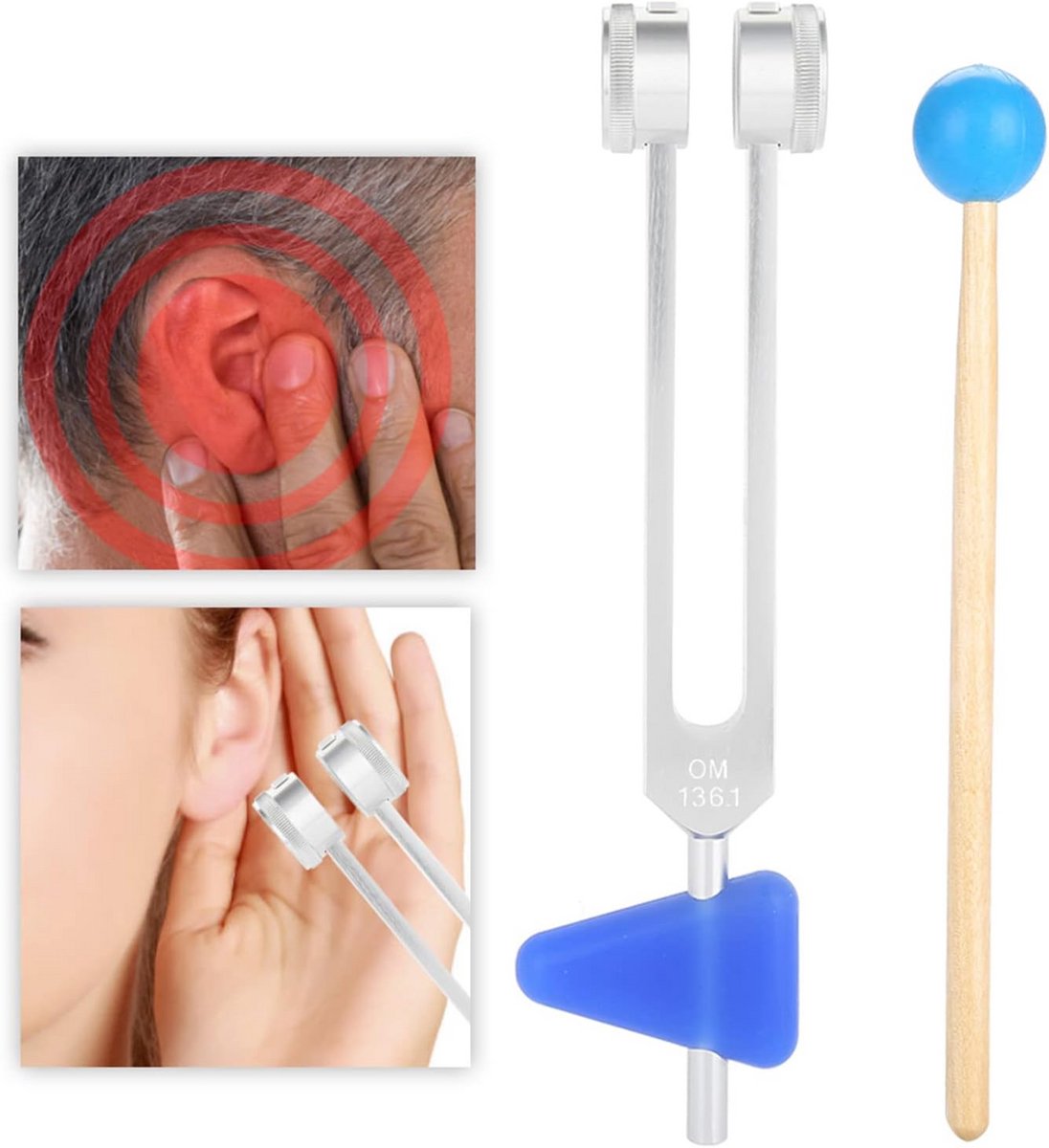 Stemvork Instrument voor Geluidsgenezing en Trillingstherapie voor Stressverlichting
