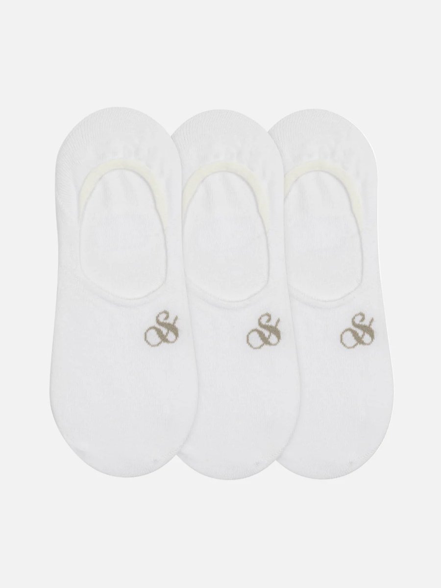 Scotch & Soda Non Terry Liner Sneakersokken 3-pack - Heren