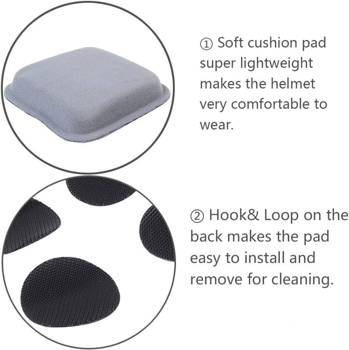 Fietshelm Beschermende Pads - Vervangende Foam Pads voor Fietsen en Motorfietsen