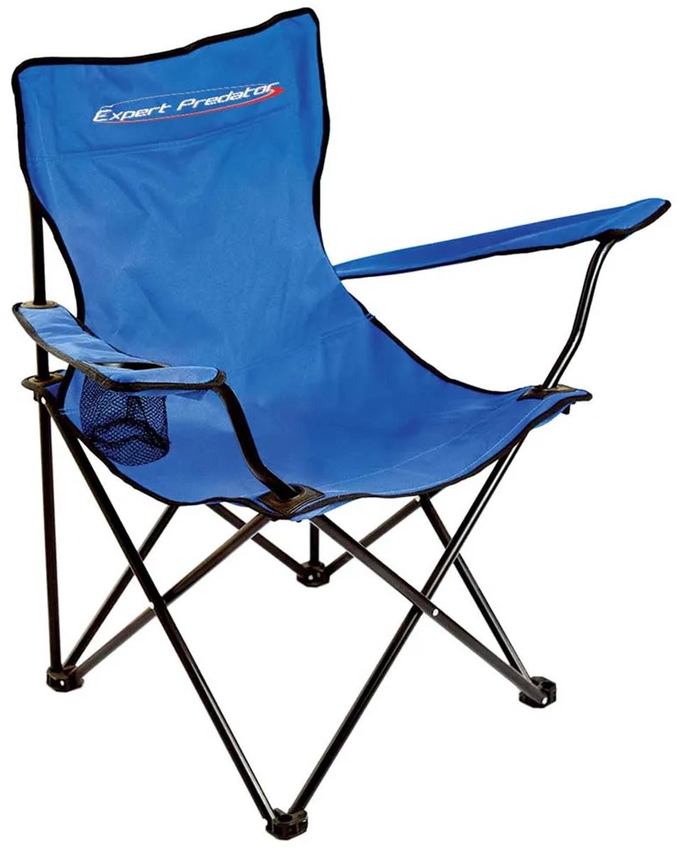 Expert Predator Logo Stoel Blauw