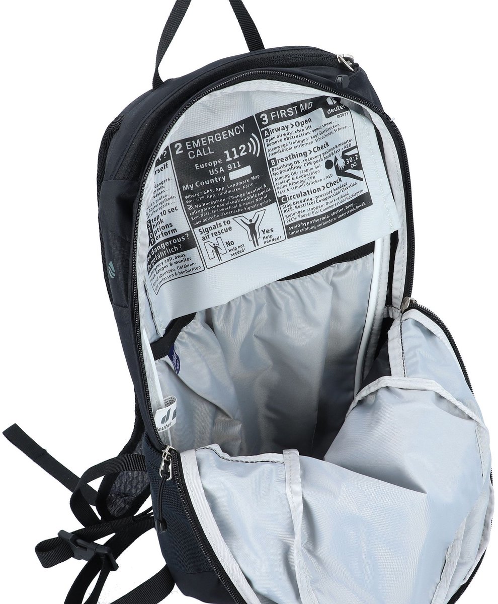 deuter Daypack Rugzak Speed Lite 13 Backpack Black Zwart – foto 7