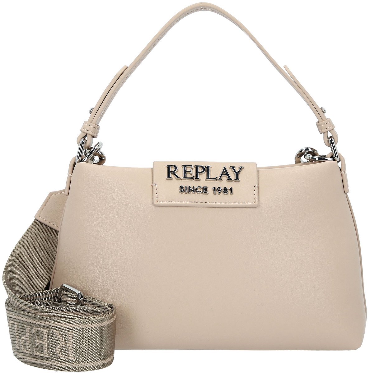 REPLAY handtas schoudertas Handbag Beige