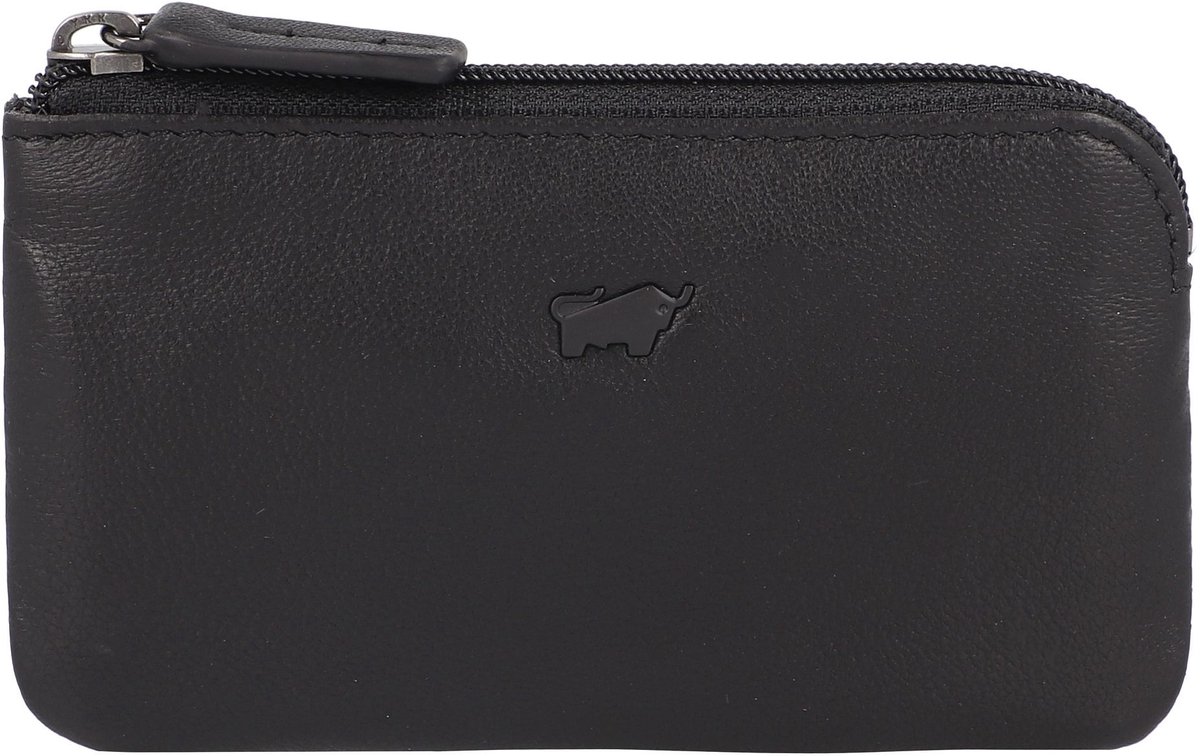 Braun Büffel Hannes Sleutel portemonnee Leer 11.5 cm - schwarz