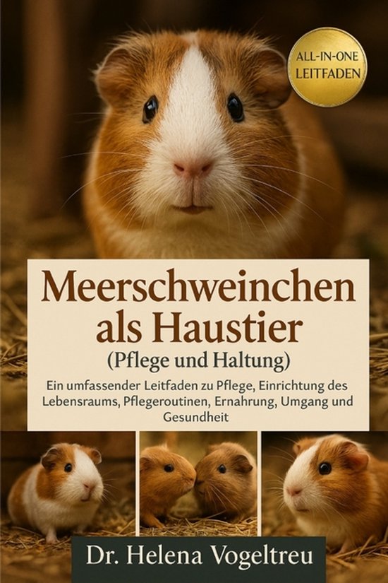 Meerschweinchen als Haustier (Pflege und Haltung) - cover