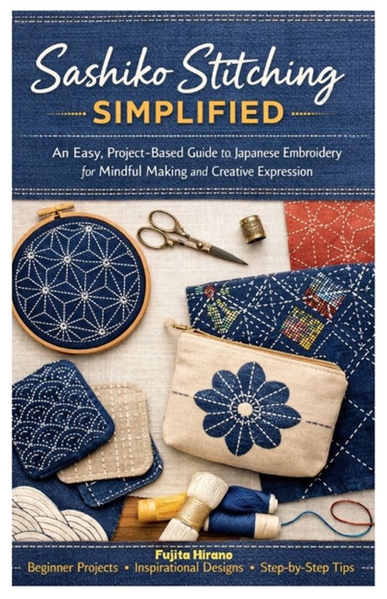 Sashiko Stitching Simplified - cover