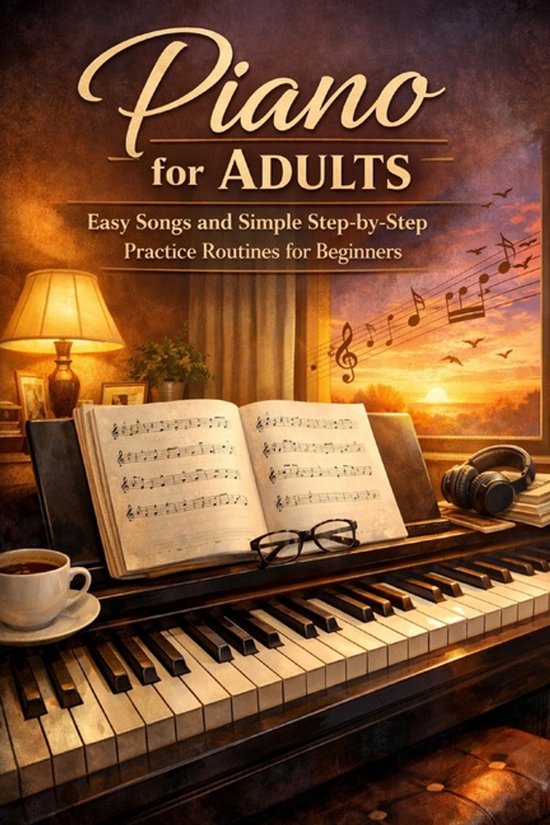 Piano for Adults, Alexander Rhea | 9798279277308 | Boeken | bol