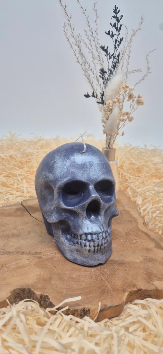 Skull kaars - TT Treasure - Figuurkaars - Xxl skull kaars - Geurkaars - Skull - Schedelkaars -