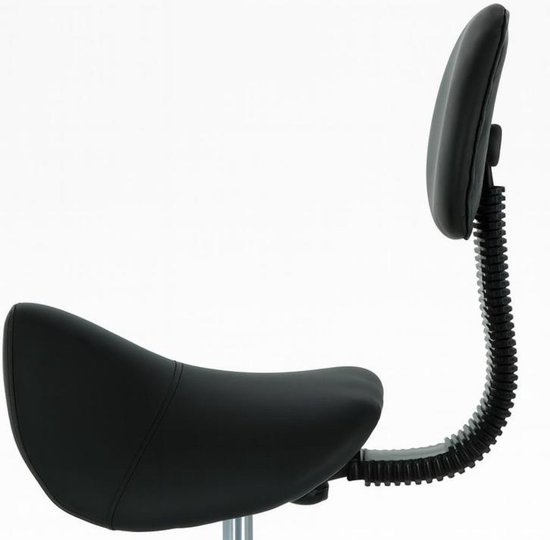 Zadelkruk ergonomisch - kapperskruk - tabouret - hoogte verstelbaar