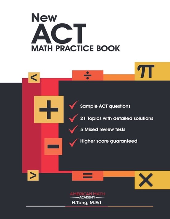 New ACT Math Practice Book | 9781091552449 | American Math Academy ...