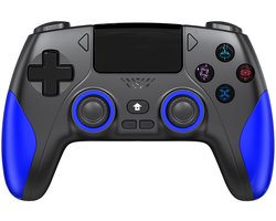 Namajunas - Draadloze Controller geschikt voor PS4/Pro/Slim/PC - Bluetooth gamepad - Geschikt voor Playstation 4 - Zes-assige sensor - Geschikt voor Nintendo Switch - LED-lichtbalk en touchscreen-functionaliteit - Audio Jack Input - Gaming Accesoires